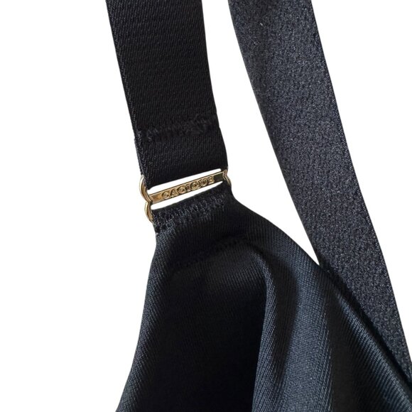 Cacique New 40DDD Smart Lift Bra Unlined Balconette The Modern Collection Black - Picture 6 of 15